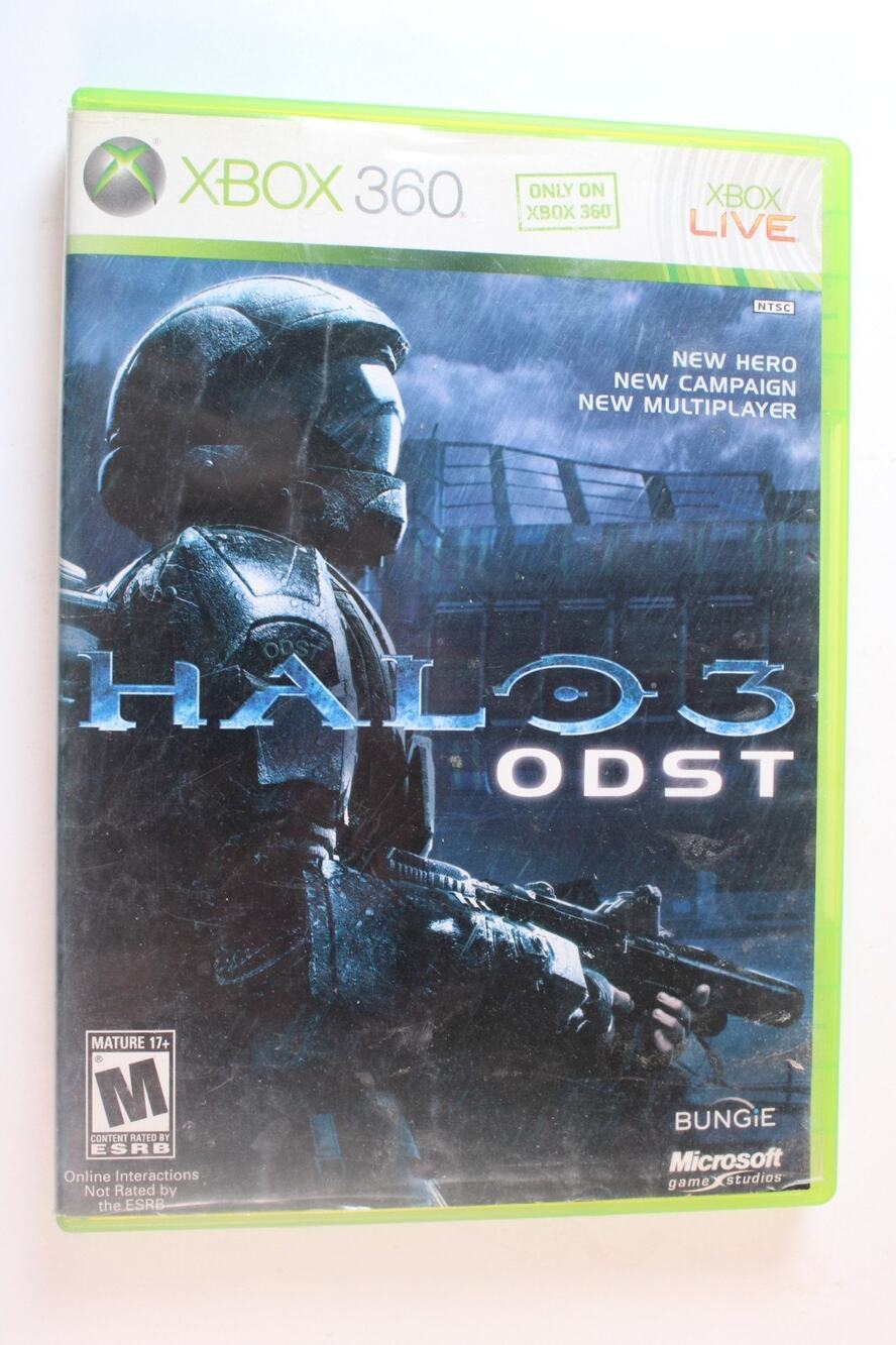 Halo 3: ODST (Microsoft Xbox 360, 2009) Authentic, Complete, Tested/works